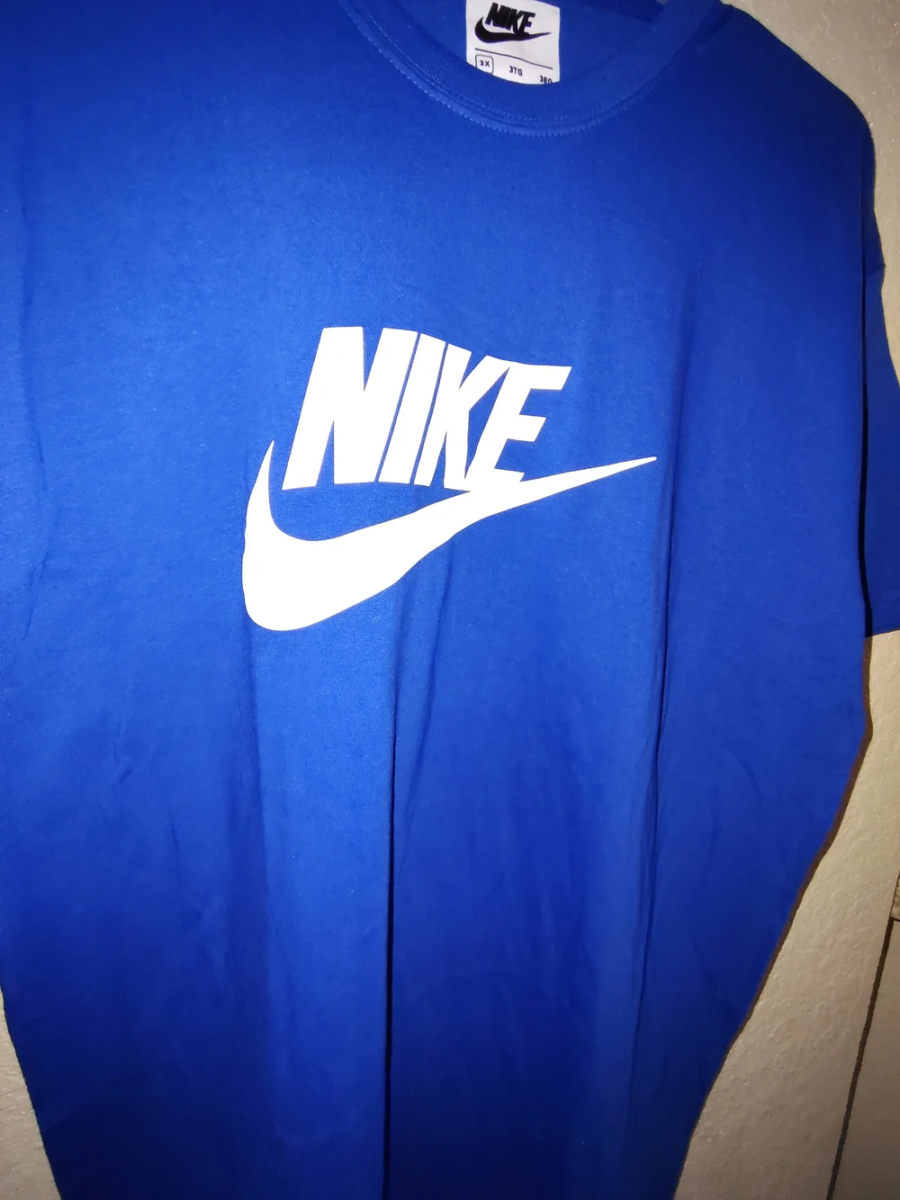 Nike Men's Sportswear Icon Futura Short Sleeve T-Shirt -Royal Blue Size 3x- L115